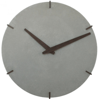 デュオ デザイン◆Duo Design◆Concrete Clock 2515◆シンプル 掛け時計 (グレー)