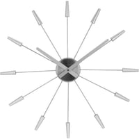 NEXTIME ◆NEXT 2610zi◆シルバープラグ掛け時計(シルバー)◆Plug Inn【正規輸入品】