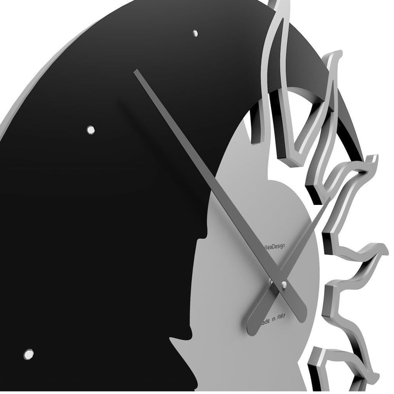 CALLEADESIGN◇WANDUHR SOLE＆LUNAL◇太陽と月 壁掛け時計 (シュ