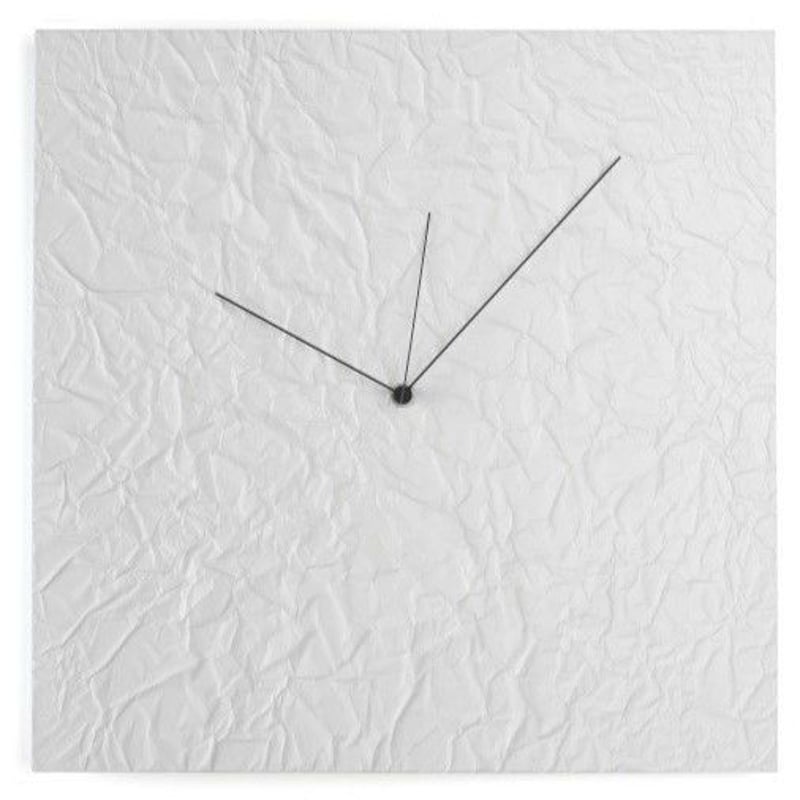 デュオ デザイン◇Duo Design◇Wrinkle Clock◇しわしわの壁掛け時計