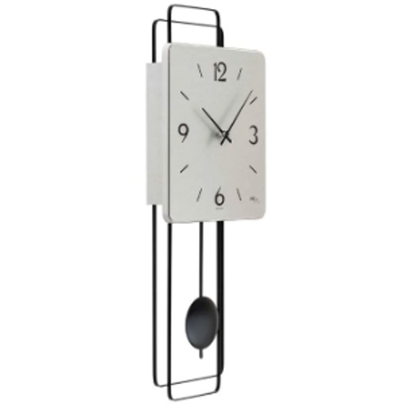 アームス ◇AMS 7503◇アルミニウム、振り子式壁掛け時計◇クォーツ