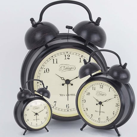 NEXTIME◆NEXT  5148◆"Aaltje" アールチェ目覚まし時計◆15 x 21,5 x 6,5 cm◆レトロ置き時計