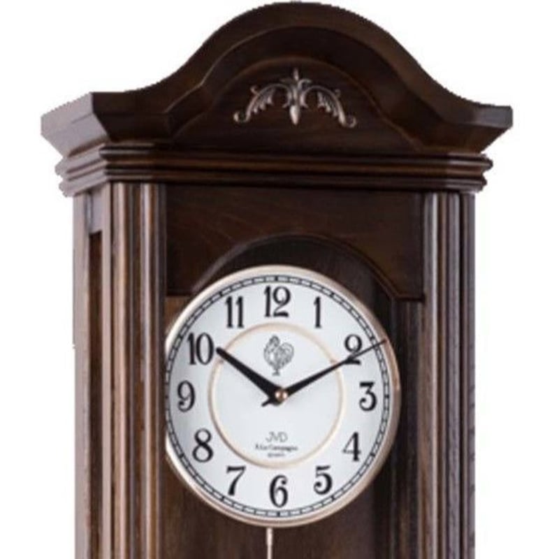 JVD◇N9360.3◇古典的な壁掛け時計、振り子時計◇ダークブラウン