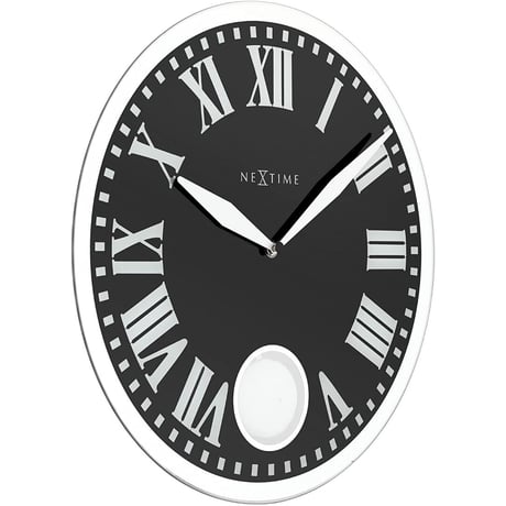 NEXTIME◆NEXT   8161◆ネクスタイム ルーマニア掛け時計◆Ø43cm◆ROMANA