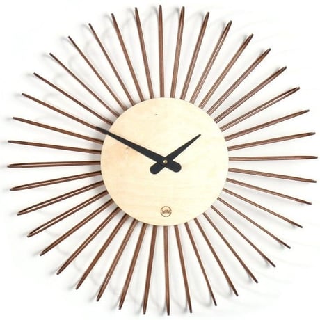 FARBFLUT DESIGN◆CIRCULO サーキュロ◆デザイナーの壁掛け時計◆55 cm◆トープ