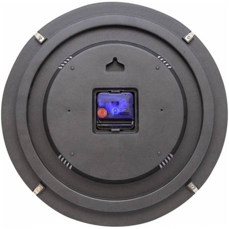 NEXTIME ◆NEXT3167◆ドットドーム時計 掛け時計 (黒)◆Nextime Dots Dome Clock