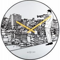 NEXTIME◆NEXT 8191◆"Trumpet City" トランペットシティ掛け時計◆ティムスーンホーフェン