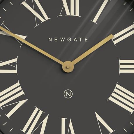 ニューゲート◆Newgate PUT469BGY◆バトラー掛け時計◆ブリザードグレー/グレーダイヤル◆Ø45cm