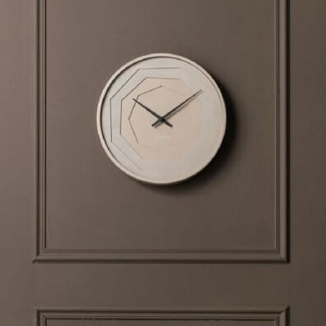 カールソン◆Karlsson KA5850WG◆レイヤード折り紙 壁掛け時計(30cm)◆グレー◆LayeredOrigami