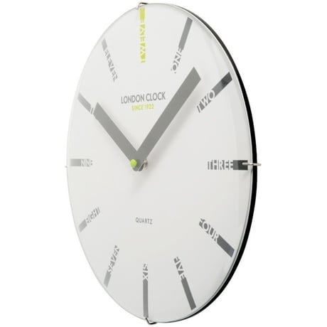 ロンドンクロック◆LONDON CLOCK 24416◆デザインウォールクロック(英数)◆クォーツムーブメント