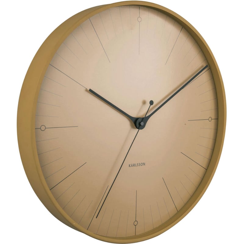 RetrO. 壁掛け時計 CL-2029 電波時計青ブルー｜壁掛け・おしゃれ知育デザイン