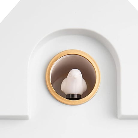 カールソン◆Karlsson KA5768WH◆カッコウ時計・鳩時計・壁掛け時計◆白◆Cuckoo House Clock