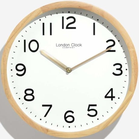 ロンドンクロック◆LONDON CLOCK  1234◆木製ケースウォールクロック壁掛け時計◆WOODEN CASE WALL CLOCK
