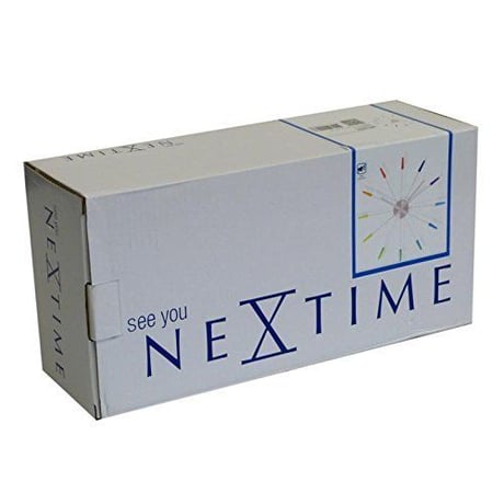 NEXTIME ◆NEXT NT2610di◆カラフルプラグ掛け時計(レインボー)◆Plug Inn【正規輸入品】