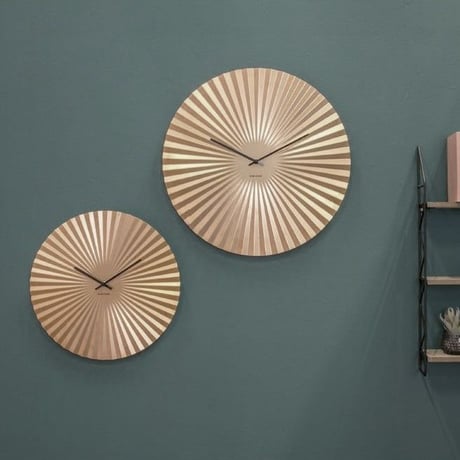 カールソン◆KARLSSON  KA5658GD◆センス 掛け時計(ゴールド50cm)◆Sensu Clock Large