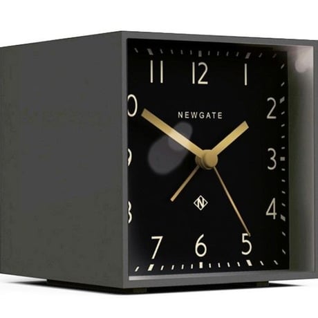 ニューゲート　時計　黒　置き時計　アンティーク Amazon.co.jp: NEWGATE® The Electric - ブラックステーション