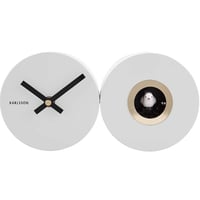 カールソン◆KARLSSON KA5789WH◆デュオ・鳩時計(白)◆26㎝◆DUO CUCKOO