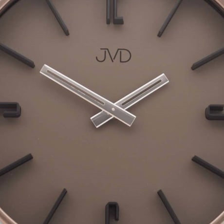 JVD◆HC17.1◆シンプルウォークロック壁掛け時計◆直径30cm◆チェコ共和国、東欧時計
