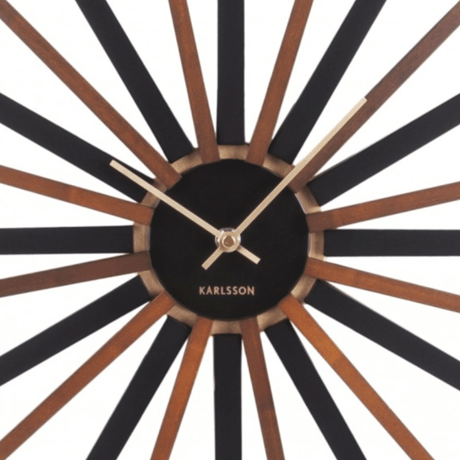 カールソン◆KARLSSON  KA5820◆ディーバ 掛け時計◆60cm◆DIVA BLACK W.