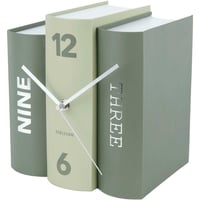 カールソン◆KARLSSON KA5756GR◆テーブルクロックブック置時計◆ライトグレー◆Table Clock Book