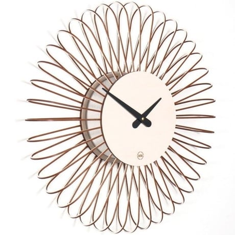 FARBFLUT DESIGN◆CIRCULO サーキュロ◆デザイナーの壁掛け時計◆55 cm◆ホワイト