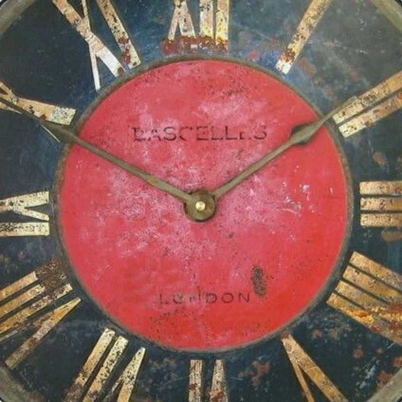 ロジャーラッセル◇Roger Lascelles◇PUB-TURRET 掛け時計(36㎝)◇