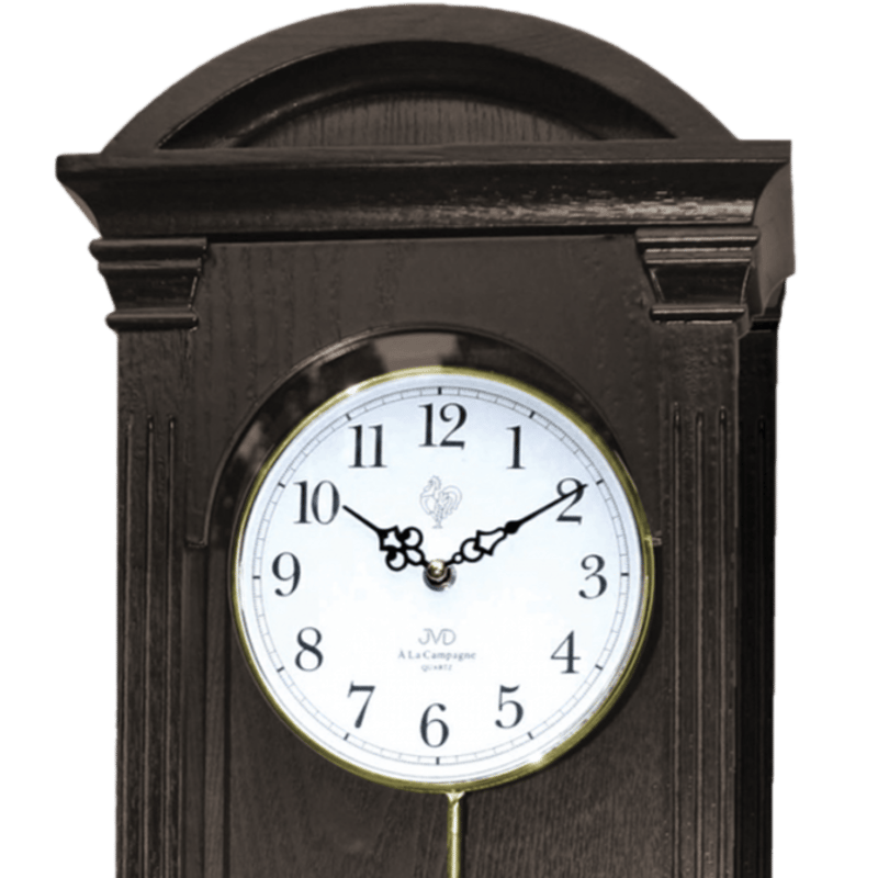 JVD◇N9317.1◇古典的な壁掛け時計、振り子時計◇ダークブラウン