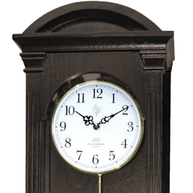 JVD◇N9317.1◇古典的な壁掛け時計、振り子時計◇ダークブラウン