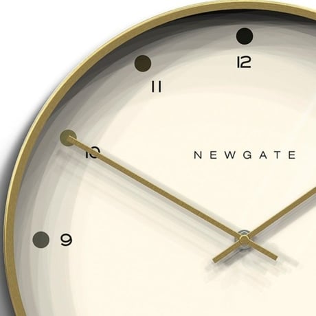 ニューゲート◆Newgate OSLO161RAB35◆オスロ掛け時計◆Oslo Wall Clock - Dot Dial