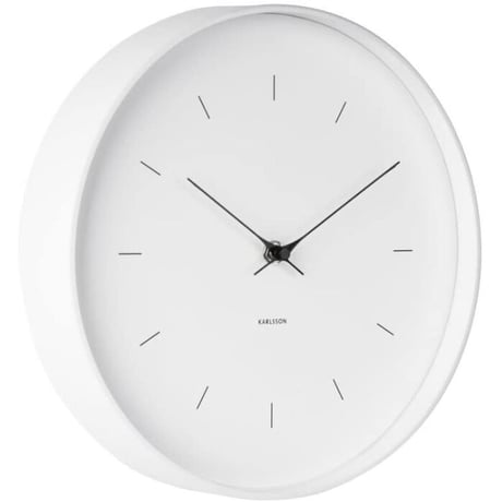 カールソン◆KARLSSON KA5708WH◆バタフライハンド 掛け時計(白)◆27.5㎝◆BOXTEL＆BUIJS