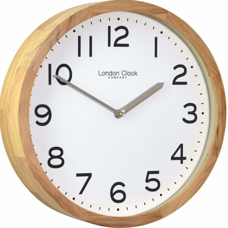 ロンドンクロック◇LONDON CLOCK 1234◇木製ケースウォールクロック