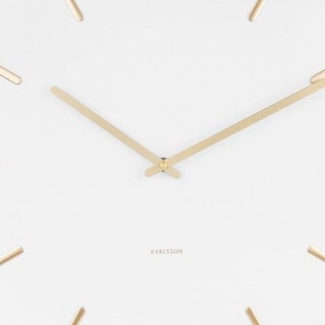 カールソン◆KARLSSON KA5716WH◆チャームウォールクロック(ホワイト)◆45cm◆Charm Wall Clock
