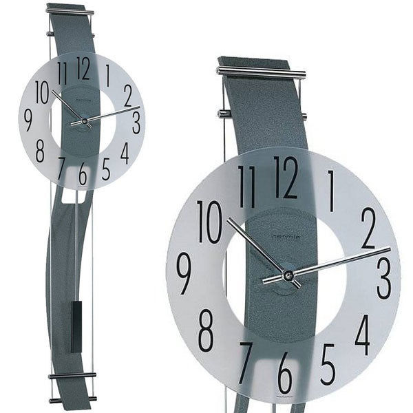 ヘルムレ◇Hermle 70644-292200◇アンスラサイト仕上げの振り子時計