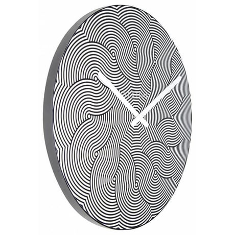 NEXTIME◆NEXT 3132◆ウェーブ・壁掛け時計◆Ø 40cm◆Wanduhr Waves