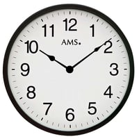 アームス ◇AMS 9652◇デザイン掛け時計◇放射線と人口宝石（シルバー