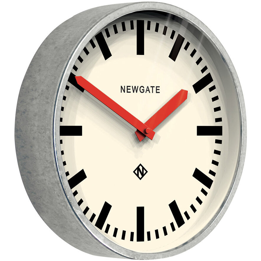 NEWGATE / ニューゲート ラウンドクォーツ 壁掛け時計 ガルバニッシュ