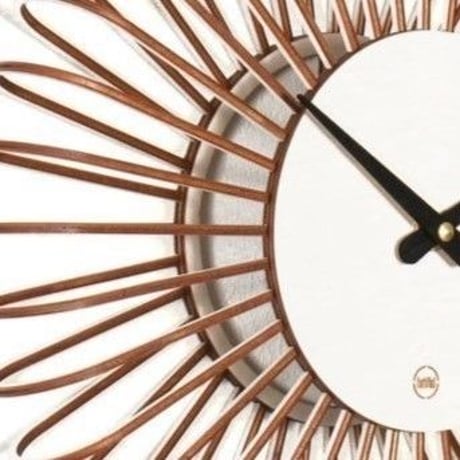 FARBFLUT DESIGN◆CIRCULO サーキュロS◆デザイナーの壁掛け時計◆33 cm◆ホワイト