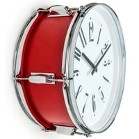 レッドキャンディ◆MR-FCM7◆ビートイットドラム・壁掛け時計◆赤◆Beat It Drum Wall Clock