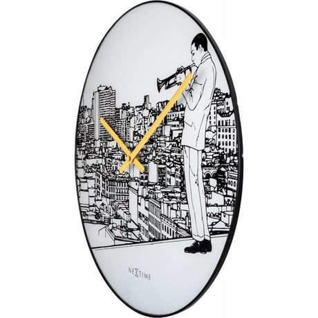 NEXTIME◆NEXT 8191◆"Trumpet City" トランペットシティ掛け時計◆ティムスーンホーフェン
