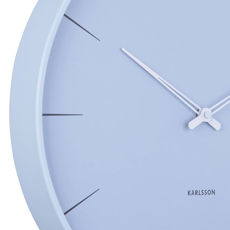 カールソン◇KARLSSON KA5834BL ◇「LURE」 掛け時計(青)◇40㎝◇BOX