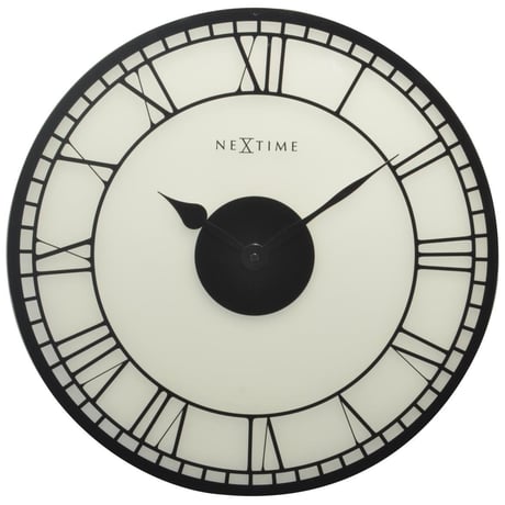 NEXTIME◆NEXT  8146◆"BIG BEN"ビッグベン 掛け時計◆43 cm◆すりガラス製 壁時計