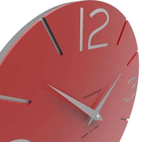 CALLEADESIGN◆White◆WANDUHR SMILE  スマイル掛け時計 (ホワイト)◆トリエステ