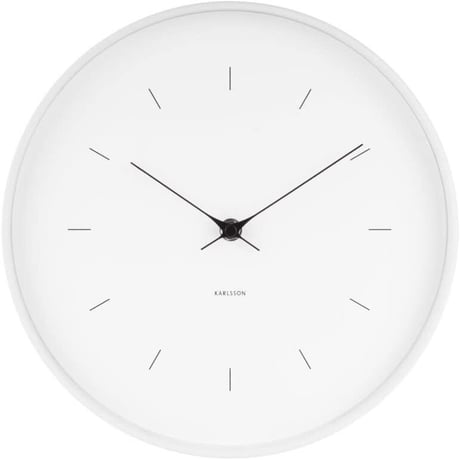カールソン◆KARLSSON KA5708WH◆バタフライハンド 掛け時計(白)◆27.5㎝◆BOXTEL＆BUIJS