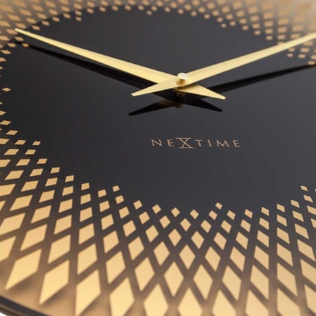 NEXTIME◆NEXT 8186CO◆Sahara・サハラ掛け時計◆Ø43cm◆ジェット・シャイブ