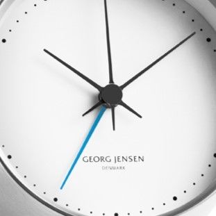 ジョージ・ジェンセン◇Georg Jensen◇HK 置き時計 (アラーム