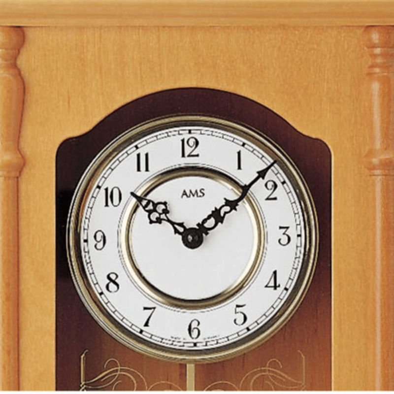 アームス ◇AMS 7013/16◇ビーチウッド材 振り子時計、柱時計
