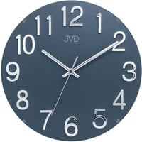 JVD◆HT98.1◆ウォールクロック、壁掛け時計◆ブルー◆チェコ共和国、東欧時計