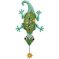 アレン デザイン スタジオ◇P1306◇消防車と犬の消防士/ 振り子時計