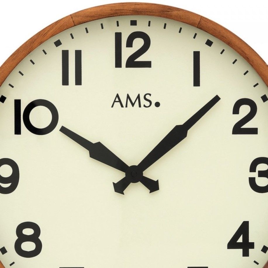 掛け時計 アームス ◇ AMS 9535◇シンプルデザイン 掛け時計◇クォーツ