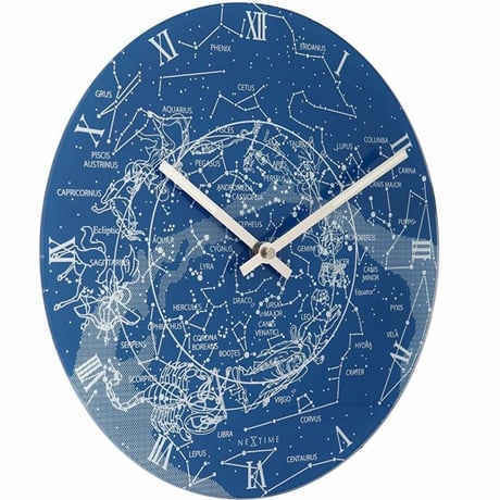 NEXTIME ◆NEXT NT8814◆MILY WAY（天の川）掛け時計◆プラネタリウム【正規輸入品】